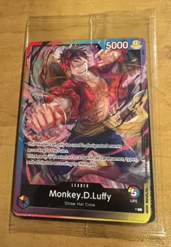 Monkey.D.Luffy (Release Event Leader) - English NM Promo Non Foil Sealed 3 cards - Image 1