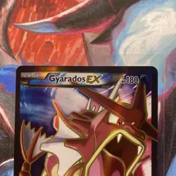 Pokemon Gyarados EX TCG Full Art Holo Ultra Rare Card 114/122 - Image 4