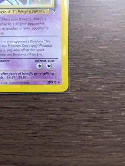 Pokemon Mewtwo TCG Legendary Collection 29/110 Regular Rare Card NM - Image 5