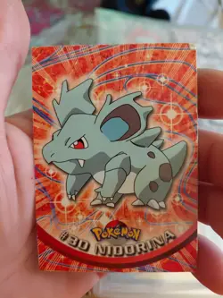 Nidorina #30 Pokemon 1999 Topps TV Regular Non Holo Vintage Card TCG English - Image 1