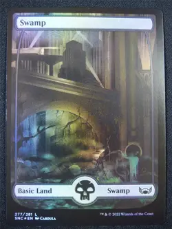 Swamp 277/281 Full Art Foil - Mtg Card #OG - Image 1