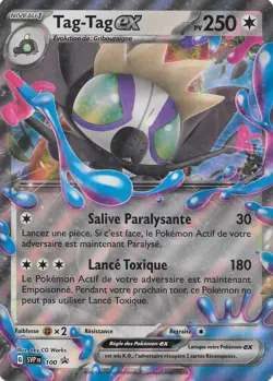 Tag-Tag EX Jumbo 100 - Ecarlate Et Violet Promo - Carte Pokemon - Image 1