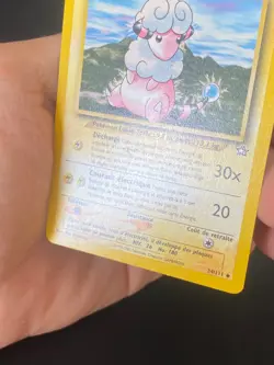 CARTE POKEMON LAINERGIE 34/111 FR PEU COMMUNE NEO GENESIS - EXC - Image 3