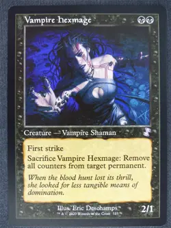 Vampire Hexmage Timeshifted - Remastered - Mtg Magic Cards #NI - Image 1