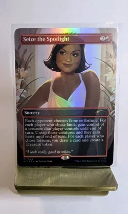 Seize the Spotlight 7044 FOIL NM - Secret Lair x Dwight's Destiny (The Office) - Image 1