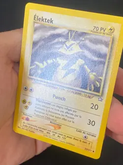 CARTE POKEMON ELEKTEK 33/111 FR PEU COMMUNE NEO GENESIS - EXC - Image 2
