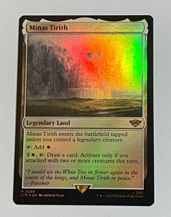 MTG LTR Lord of the Rings Tales of Middle-earth Foil Minas Tirith - Rare - Image 1