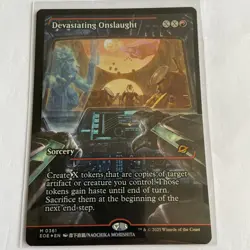 MTG: Edge of Eternities - Devastating Onslaught(Showcase - Foil) - M - 0361 NM - Image 1