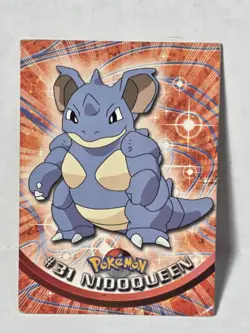 Nidoqueen #31 Pokemon Topps Blue Logo HP - Image 1