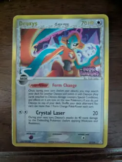 Pokemon Deoxys Delta Species Holo Rare Holon Phantoms Card 5/110 70 HP - Image 1