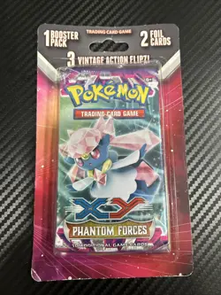 Pokemon XY Phantom Forces Booster Pack TCG Cards - Image 1