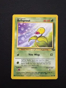 Pokemon TCG Bellsprout Jungle 49/64 Regular Unlimited Common NM - Image 1
