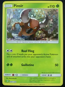 Pinsir 007/034 Holo CLV - Classic Pokemon Card #4BS - Image 1
