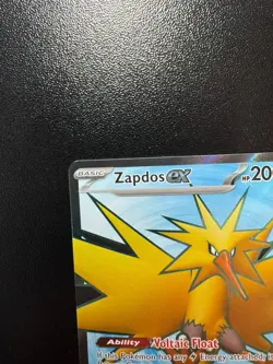 Zapdos EX - 192/165 Full Art - Pokemon TCG Scarlet & Violet 151 - Image 3