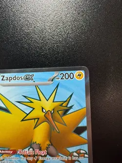 Zapdos EX - 192/165 Full Art - Pokemon TCG Scarlet & Violet 151 - Image 4