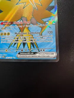 Zapdos EX - 192/165 Full Art - Pokemon TCG Scarlet & Violet 151 - Image 5