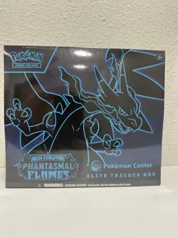 Pokemon TCG Phantasmal Flames Pokemon Center ETB SEALED - Image 1
