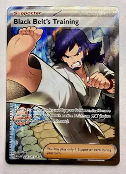 Pokemon Black Belt's Training ASCEN: Full Art Ultra Rare Holo 255/217 - Image 1