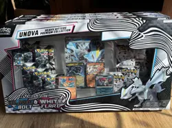 Black Bolt & White Flare Unova Heavy Hitters Premium Collection - Factory Sealed - Image 1