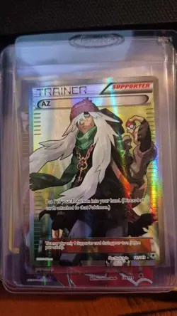 Trainer AZ - 117/119 Textured Full Art Holo - Phantom Forces 2014 Pokemon - Image 1