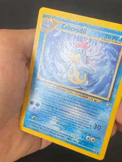 CARTE POKEMON CROCRODIL 31/111 FR PEU COMMUNE NEO GENESIS - TBE+ - Image 2