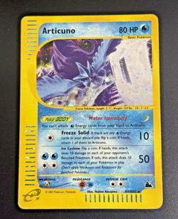Pokemon Articuno H3/H32 Skyridge Rare Holo Unlimited Wizards ENG Vintage Played - Image 1