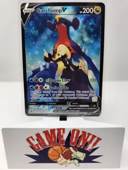 Pokemon Garchomp V TG23/TG30 Astral Radiance Trainer Gallery Full Art NM sc - Image 1