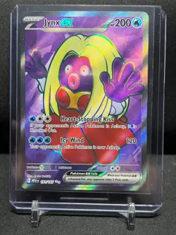 Jynx ex 191/165 Full Art Ultra Rare Holo Pokemon 2023 SV 151 NM English - Image 1