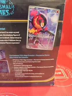 Mega Evolution Phantasmal Flames ETB – Factory Sealed – Pokemon TCG - Image 5