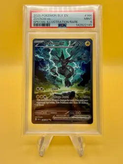 Pokemon TCG: Black Bolt - Zekrom EX Special Illustration Rare - 166/086 - PSA 9 - Image 1