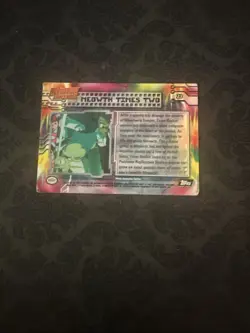 Pokemon Topps Mewtwo Strikes Back Meowth Times Two Non Holo Black Label - Image 2