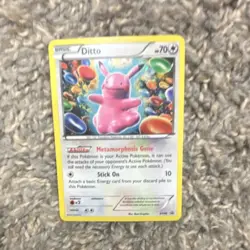 Pokemon TCG Ditto XY40 Regular 70 HP XY Set 2015 English - Image 1