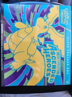 Sealed- Pokemon Ascended Heroes Mega Evolution Elite Trainer Box (ETB) TCG - Image 1