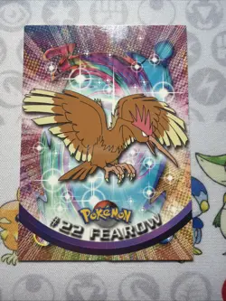 Topps Pokemon Fearow #22 1999 TV Animation Edition Non Holo Black Logo LP - Image 1