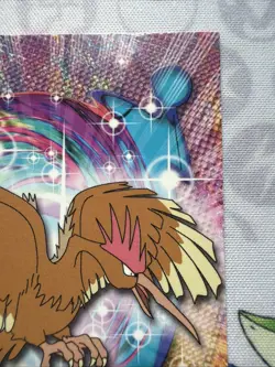 Topps Pokemon Fearow #22 1999 TV Animation Edition Non Holo Black Logo LP - Image 3