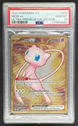 2023 Pokemon Scarlet Violet 151 Ultra Premium Promo 205 Mew ex PSA 10 137659870 - Image 1