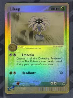 Pokemon TCG - Lileep 43/100 Reverse Holo - Lightly Played/MP - Sandstorm 2003 - Image 1