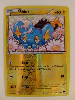 Shinx 44/122 XY Breakpoint Reverse Holo NM Pokemon TCG - Image 1