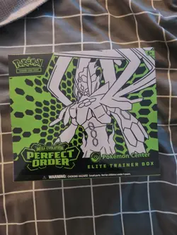 Pokemon Center ETB Mega Evolution Perfect Order Elite Trainer Box Sealed IN HAND - Image 1