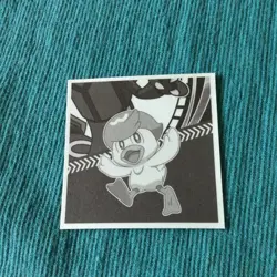 【NM】Black Rayquaza No. 24 Pokemon Lotte Wafer Holo Promo Sticker Japanese - Image 3