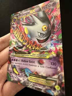 M Gengar EX XY166 Promo Holo HP/LP Pokemon TCG - Image 2