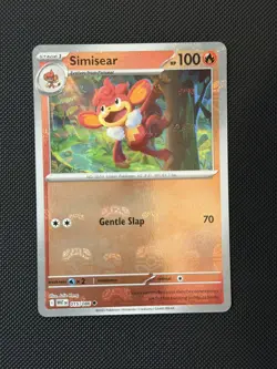 Simisear 015/086 - Pokemon TCG - Scarlet & Violet White Flare (Masterball) - Image 1