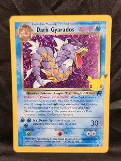 Pokemon TCG Dark Gyarados 8/82 Celebrations NM Condition - Image 1
