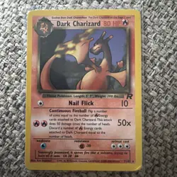 Pokemon Dark Charizard 21/82 TCG Non Holo Team Rocket - Image 1