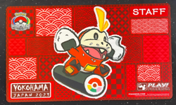 Pokemon Official 2023 World Championships Yokohama Fuecoco STAFF Playmat!! - Image 1