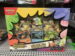 Pokemon TCG: Ascended Heroes First Partner Deluxe Pin Collection Sealed Box - Image 1