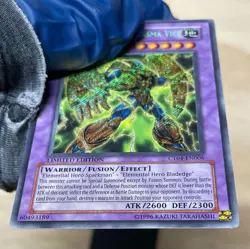 Yugioh Elemental Hero Plasma Vice CT04-EN006 Secret Rare Limited Edition LP - Image 4