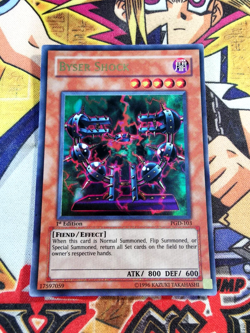 Byser Shock pgd-103 1st Edition (NM) Ultra Rare Yu-Gi-Oh! - Image 1