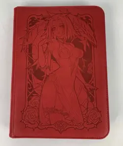 Sealed Yugioh 9 Pocket Amanda Lapalme ManaMoon Akiza Black Rose Gown Binder - Image 1
