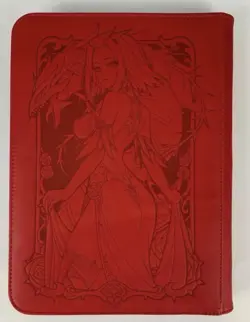 Sealed Yugioh 9 Pocket Amanda Lapalme ManaMoon Akiza Black Rose Gown Binder - Image 2
